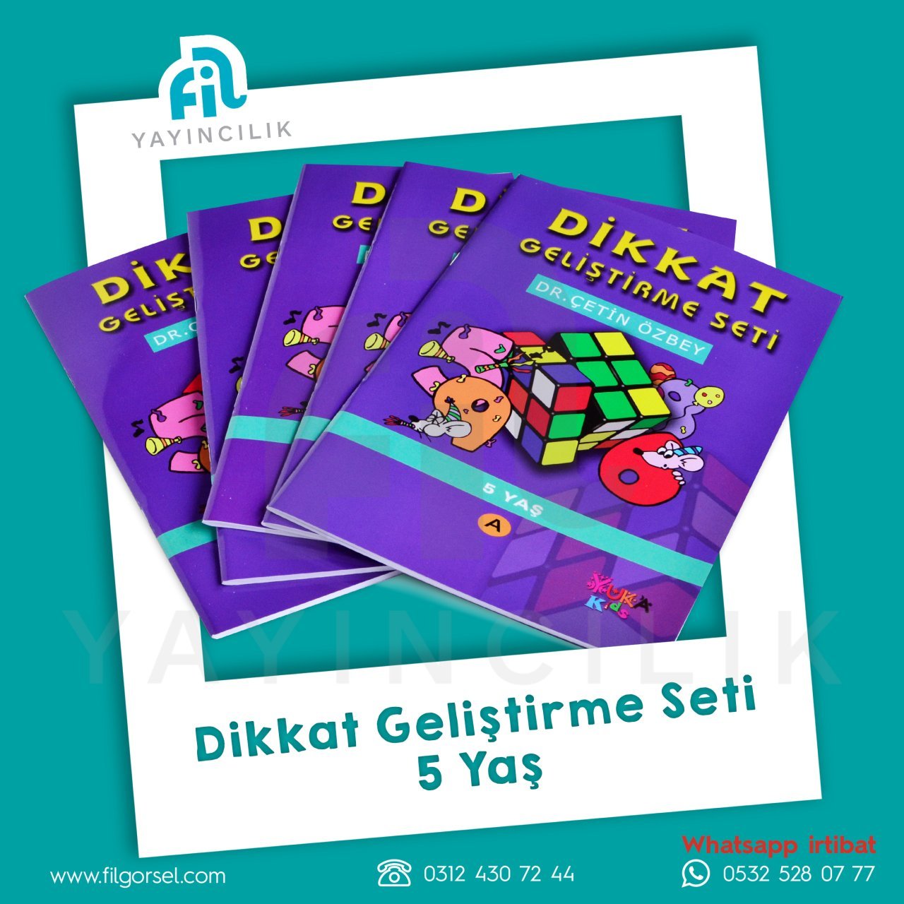 DİKKAT GELİŞTİRME SETİ 5 YAŞ