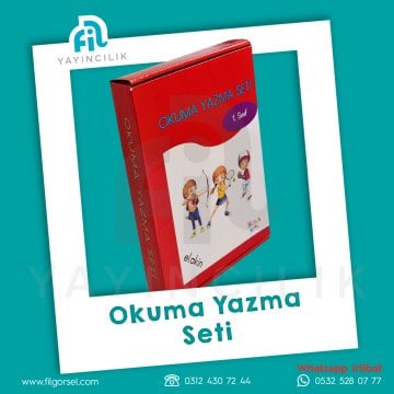 SES TEMELLİ DÜZ YAZI OKUMA YAZMA SETİ -ELAN