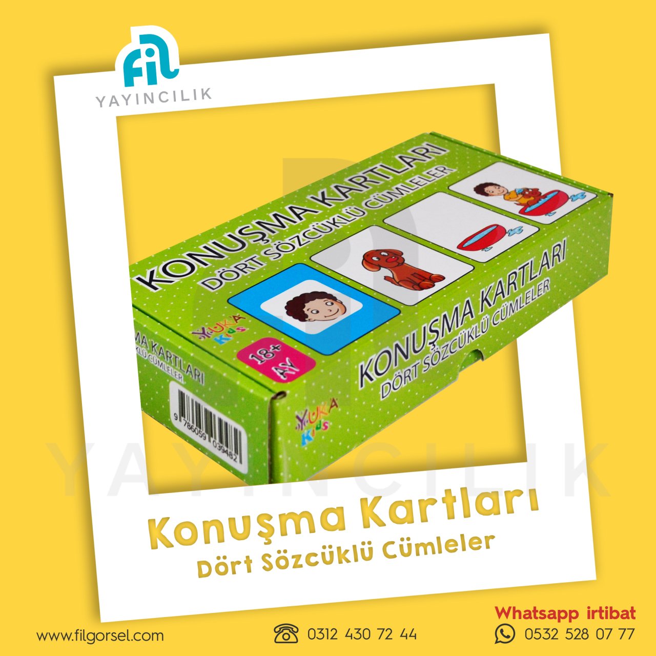 KONUŞMA KARTLARI (DÖRT SÖZCÜKLÜ CÜMLELER )