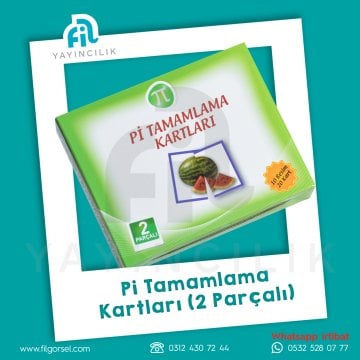 Pİ TAMAMLAMA KARTLARI  (2 PARÇALI)
