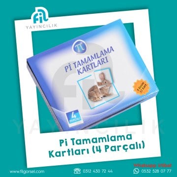 Pİ TAMAMLAMA KARTLARI (4 PARÇALI)