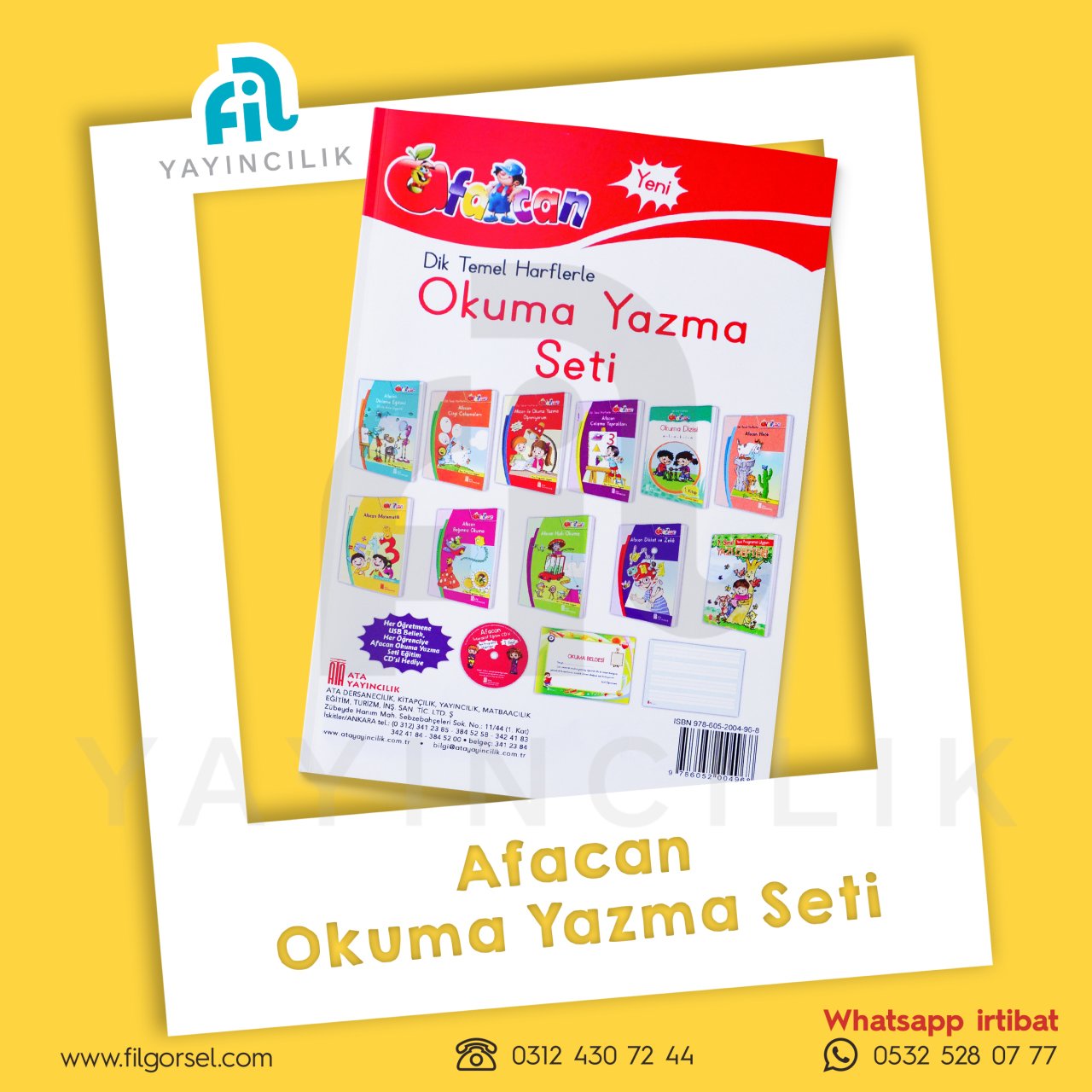 OKUMA YAZMA + MATEMATİK SETİ (ANETİL)
