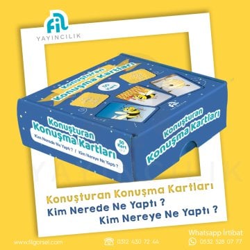 KONUŞTURAN KONUŞMA KARTLARI - NEREDE NE YAPTI ? NEREYE NE YAPTI ?