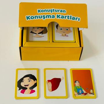 KONUŞTURAN KONUŞMA KARTLARI- NEREYE KOYDU? NASIL YAPTI ? NEREDEN ALDI ?