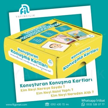 KONUŞTURAN KONUŞMA KARTLARI- NEREYE KOYDU? NASIL YAPTI ? NEREDEN ALDI ?